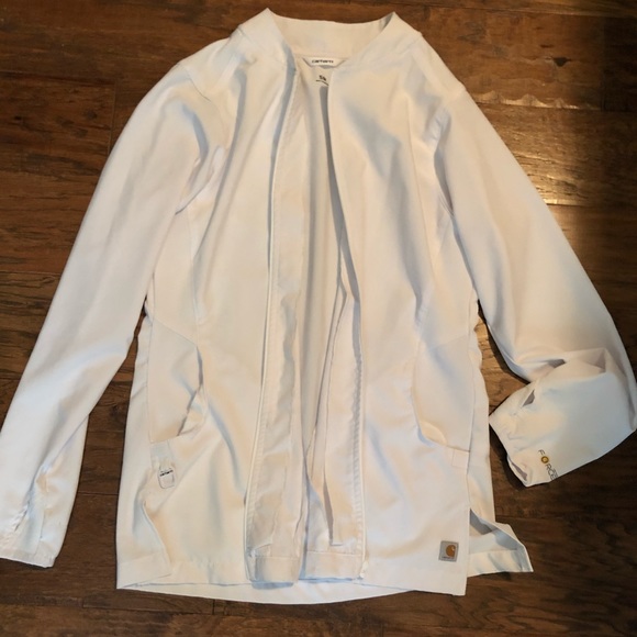 Carhartt Jackets & Blazers - Carhartt nurse white jacket size small. Worn once